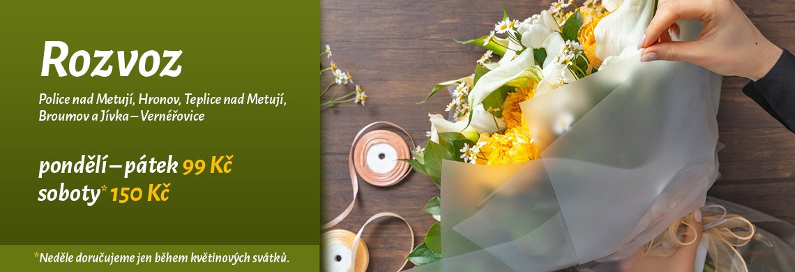 Zahradnictví Zobal | Rozvoz květin Zahradnictví Zobal | Rozvoz květin